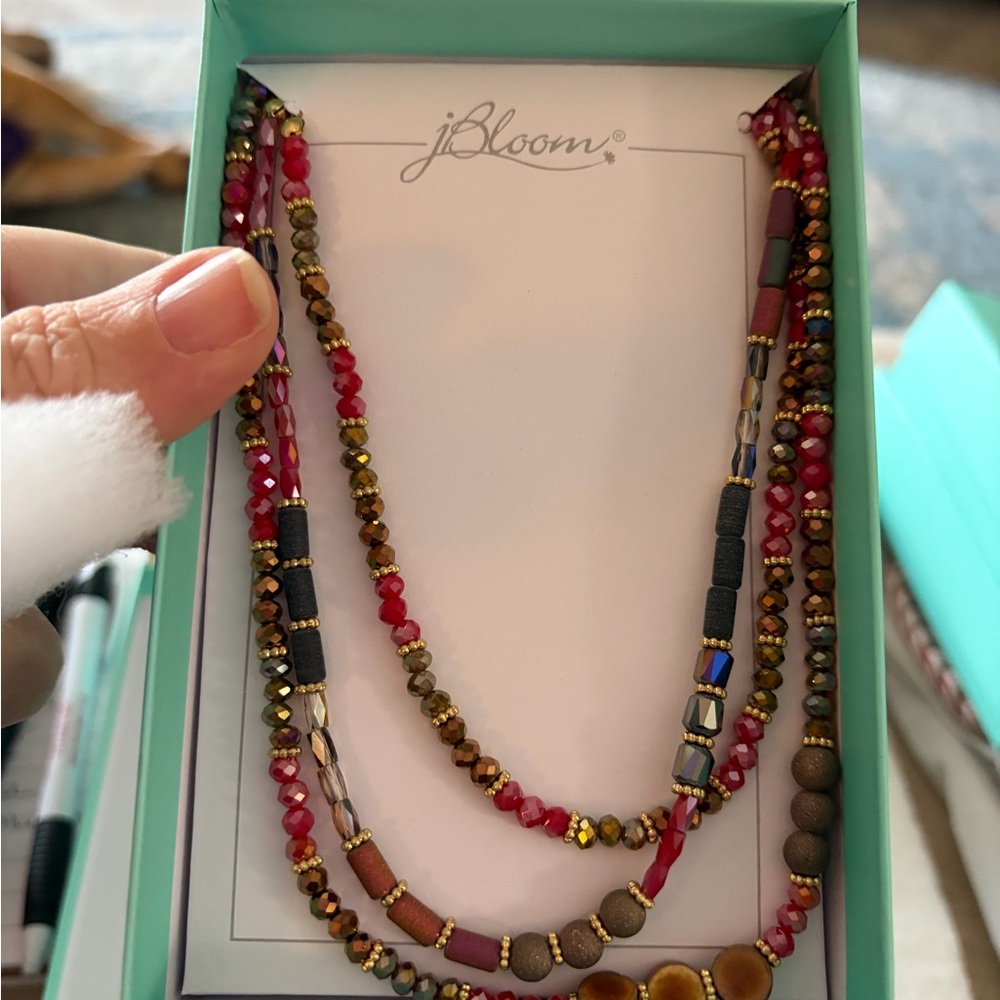 Jbloom Multicolor Beaded Necklace